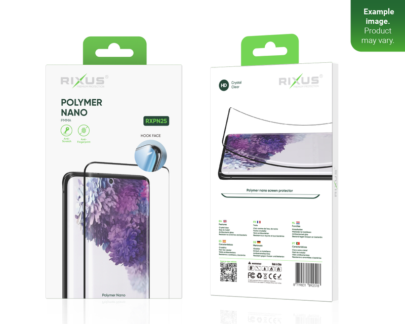 Rixus Polymer Nano Glass For Samsung Galaxy S20