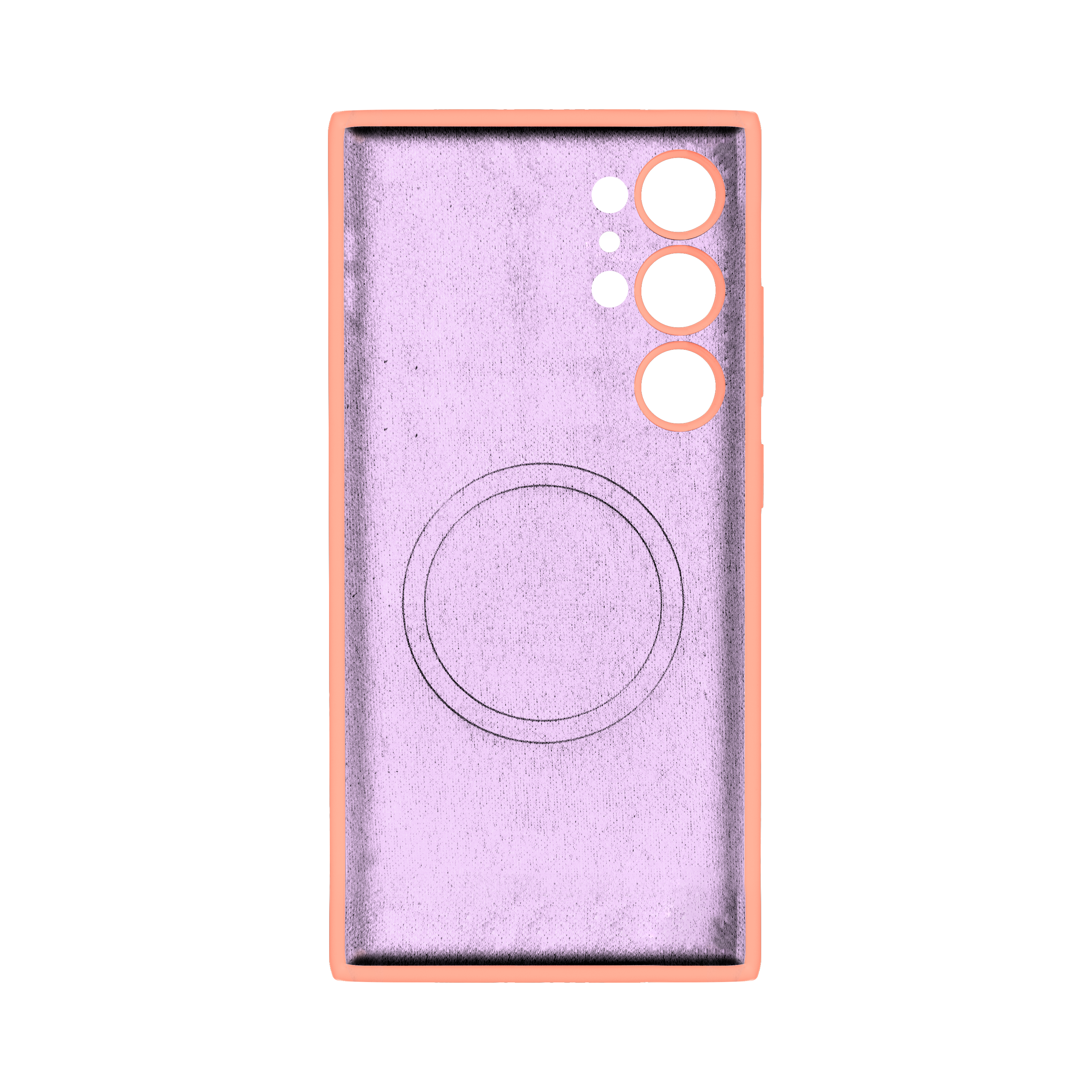 Rixus Soft TPU Phone Case With MagSafe For Samsung Galaxy S24 Ultra Pink