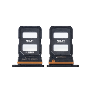 Xiaomi 12 Lite 5G Sim Card Holder Black OEM