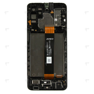 Samsung Galaxy A32 5G A326B Display And Digitizer With Frame Black Service Pack