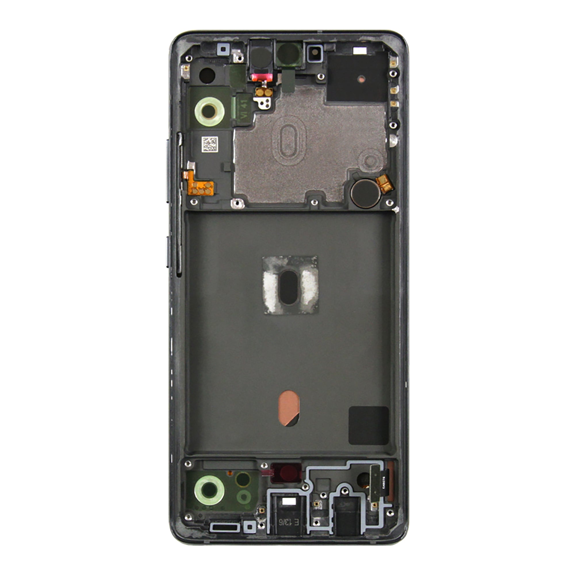 Samsung Galaxy A51 5G A516B Display And Digitizer With Frame Prism Cube Black Service Pack