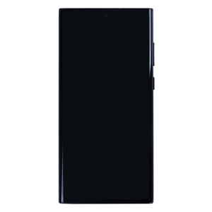 Samsung Galaxy S22 Ultra 5G S908B Display And Digitizer With Frame Phantom Black Soft-OLED
