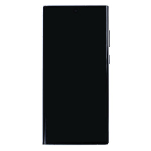 Samsung Galaxy S22 Ultra S908B Display And Digitizer With Frame Phantom White Soft-OLED
