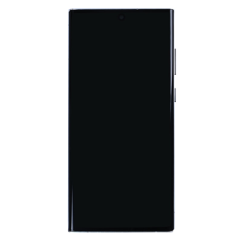 Samsung Galaxy S22 Ultra S908B Display And Digitizer With Frame Phantom White Soft-OLED