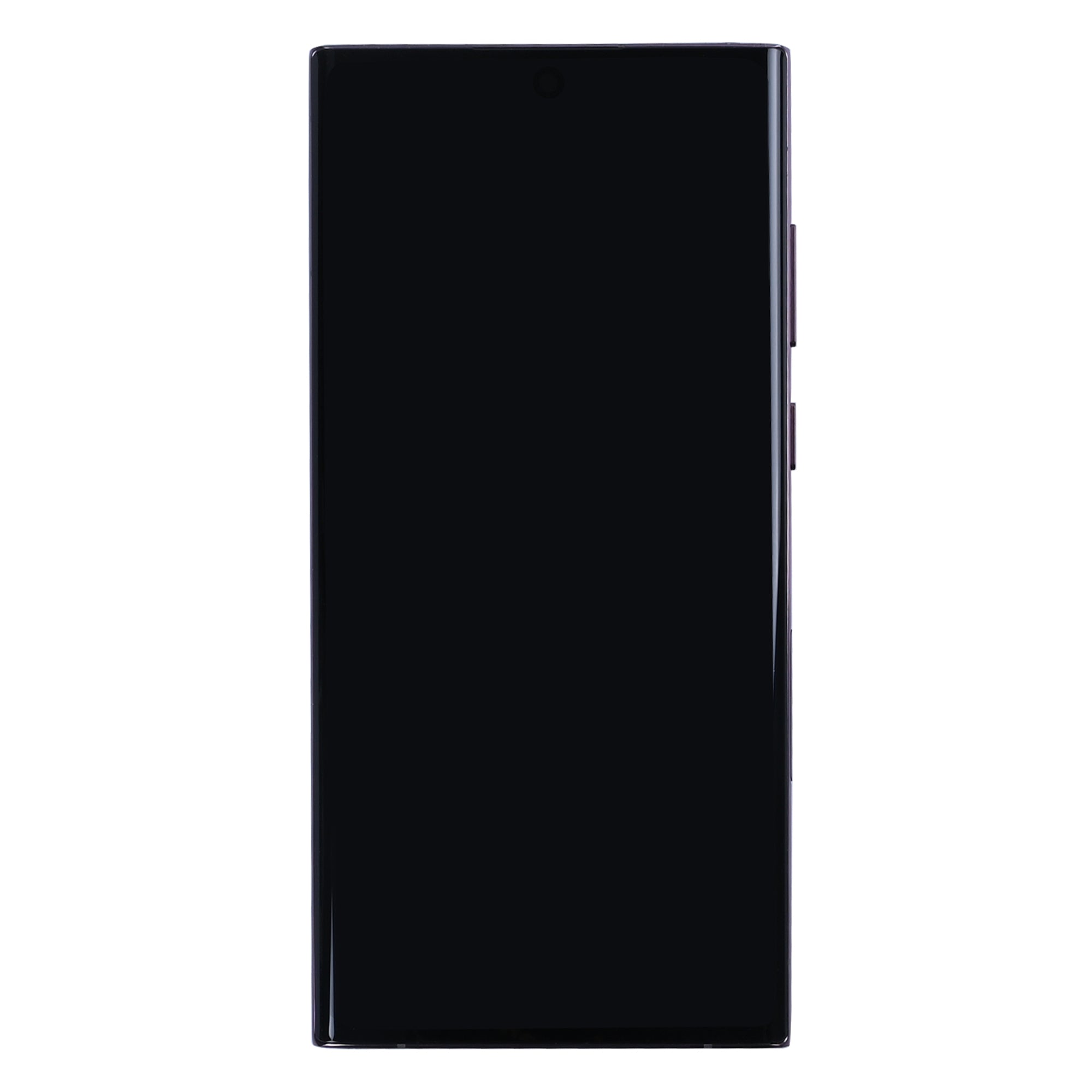 Samsung Galaxy S22 Ultra S908B Display And Digitizer With Frame Burgundy Soft-OLED