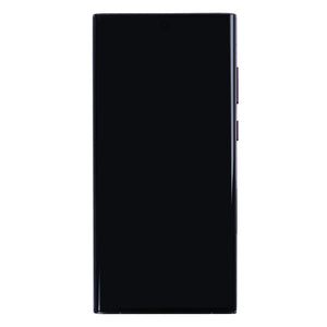 Samsung Galaxy S22 Ultra S908B Display And Digitizer With Frame Burgundy Soft-OLED