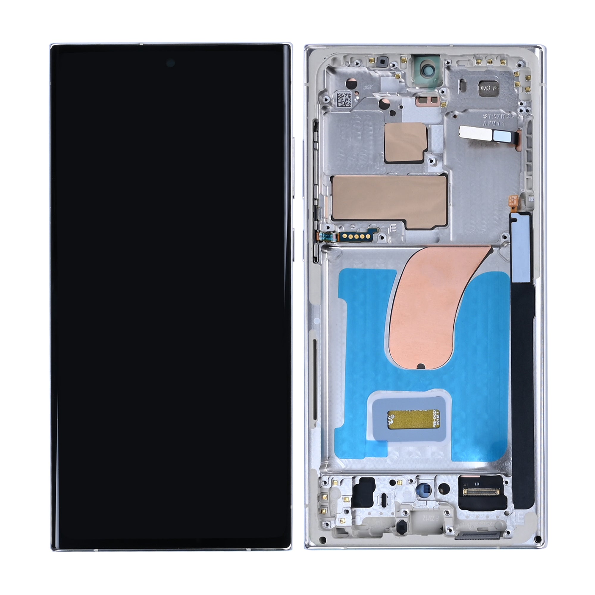 Samsung Galaxy S23 Ultra S918B Display And Digitizer With Frame Cream Soft-OLED