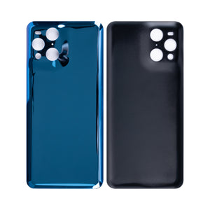 Oppo Find X3 Pro Back Cover Without Lens Blue OEM
