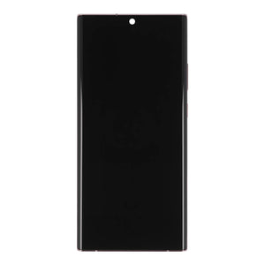 Samsung Galaxy Note 20 Ultra N985F, 5G N986B Display And Digitizer With Frame Mystic Bronze Service Pack