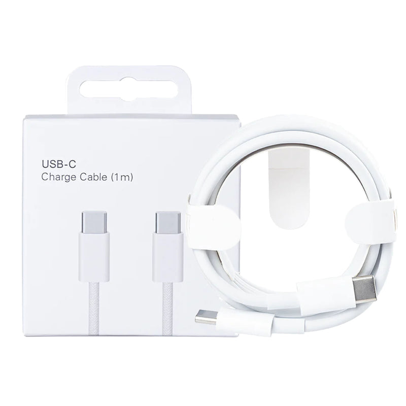 For Apple USB-C To USB-C Cable 100cm White Retail Box