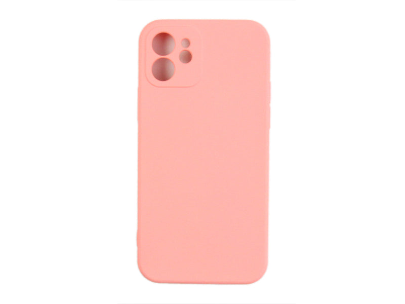 Rixus Soft TPU Phone Case For Apple iPhone 12 Pink