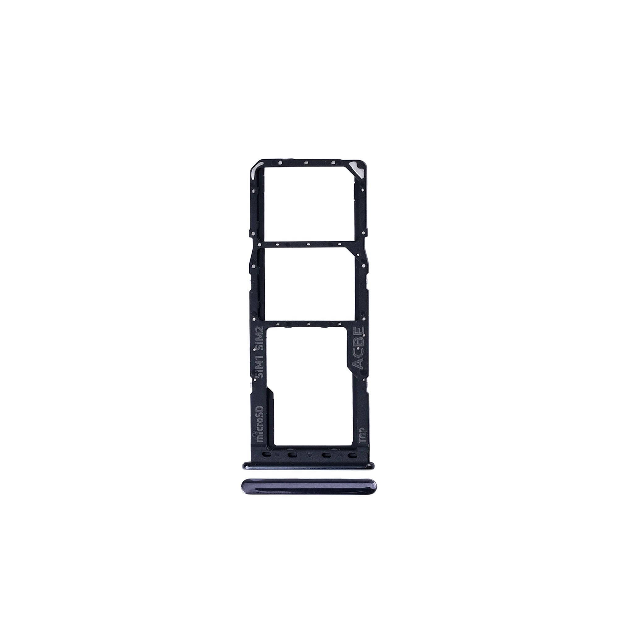 Samsung Galaxy A32 4G A325F Sim Card Holder Awesome Black OEM