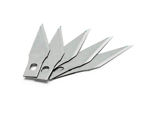 Precision Knife BSD-11A Blades Set Silver (10pcs)