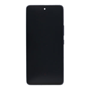 Samsung Galaxy A53 5G A536B Display And Digitizer With Frame Black Service Pack