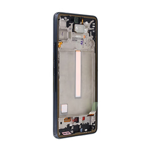 Samsung Galaxy A53 5G A536B Display And Digitizer With Frame Black Service Pack