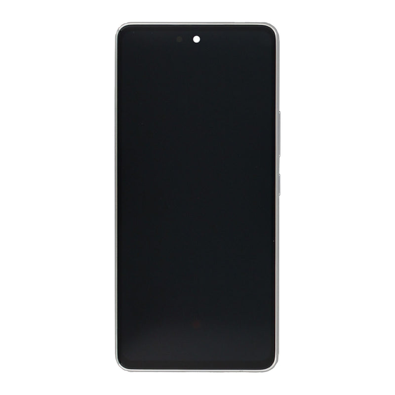 Samsung Galaxy A53 5G A536B Display And Digitizer With Frame White Service Pack