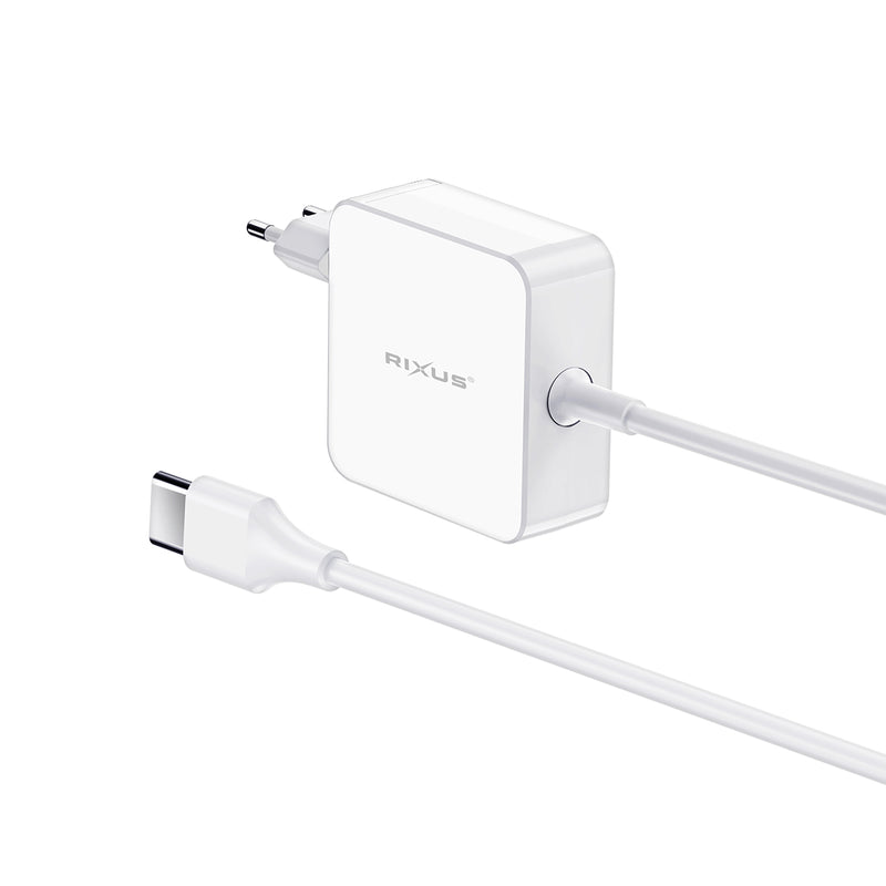 Rixus RXMCTC 61W Charger For Macbook USB-C