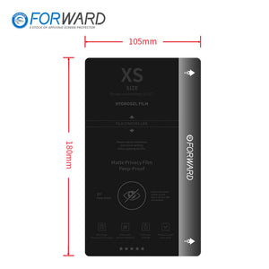 FORWARD 7 inch Matte Privacy Film (XS) (20pcs)