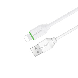 Rixus RXU81A Boost Data Cable Lightning Connector 1m White