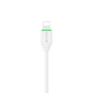 Rixus RXU81A Boost Data Cable Lightning Connector 1m White