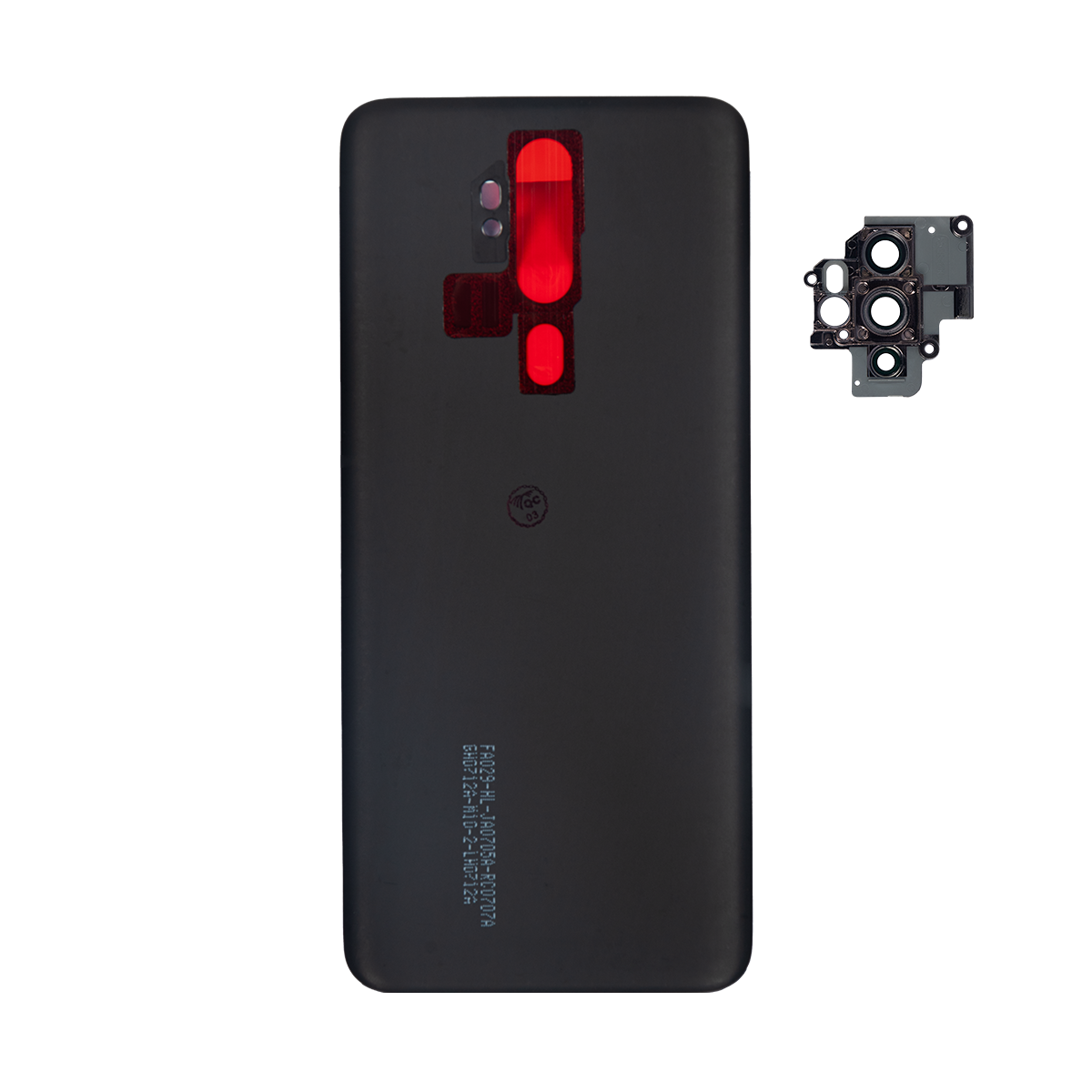 Oppo A9 2020 Back Cover Space Purple (+Lens) (OEM)