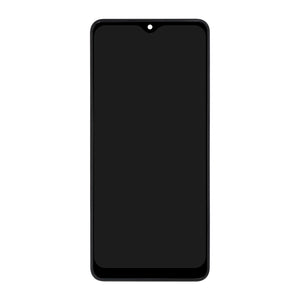 Samsung Galaxy A12s A127F Display And Digitizer With Frame Black Service Pack
