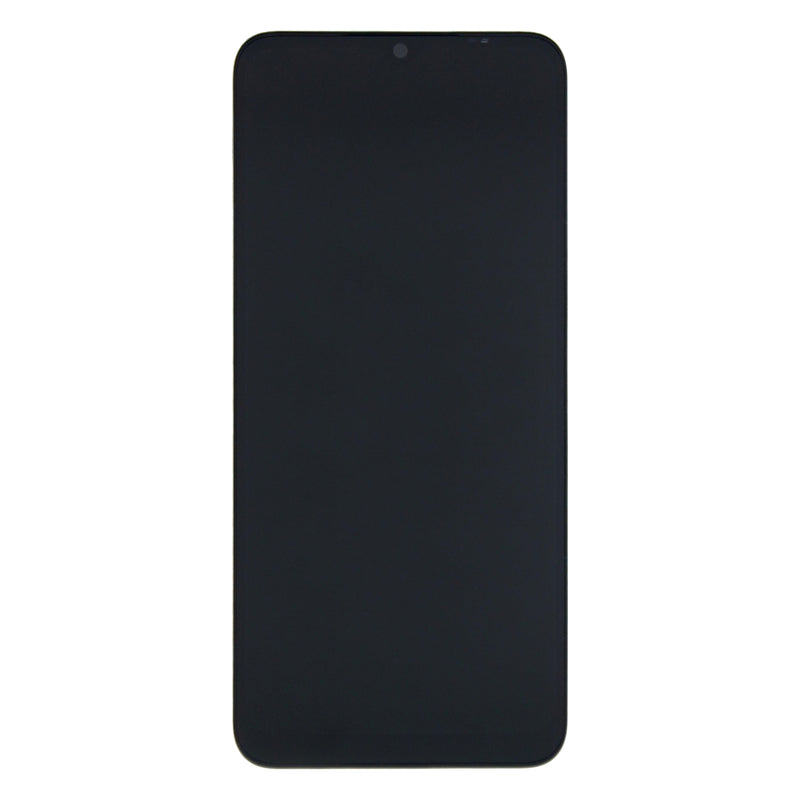 Motorola Moto E13 Display And Digitizer With Frame Black Service Pack