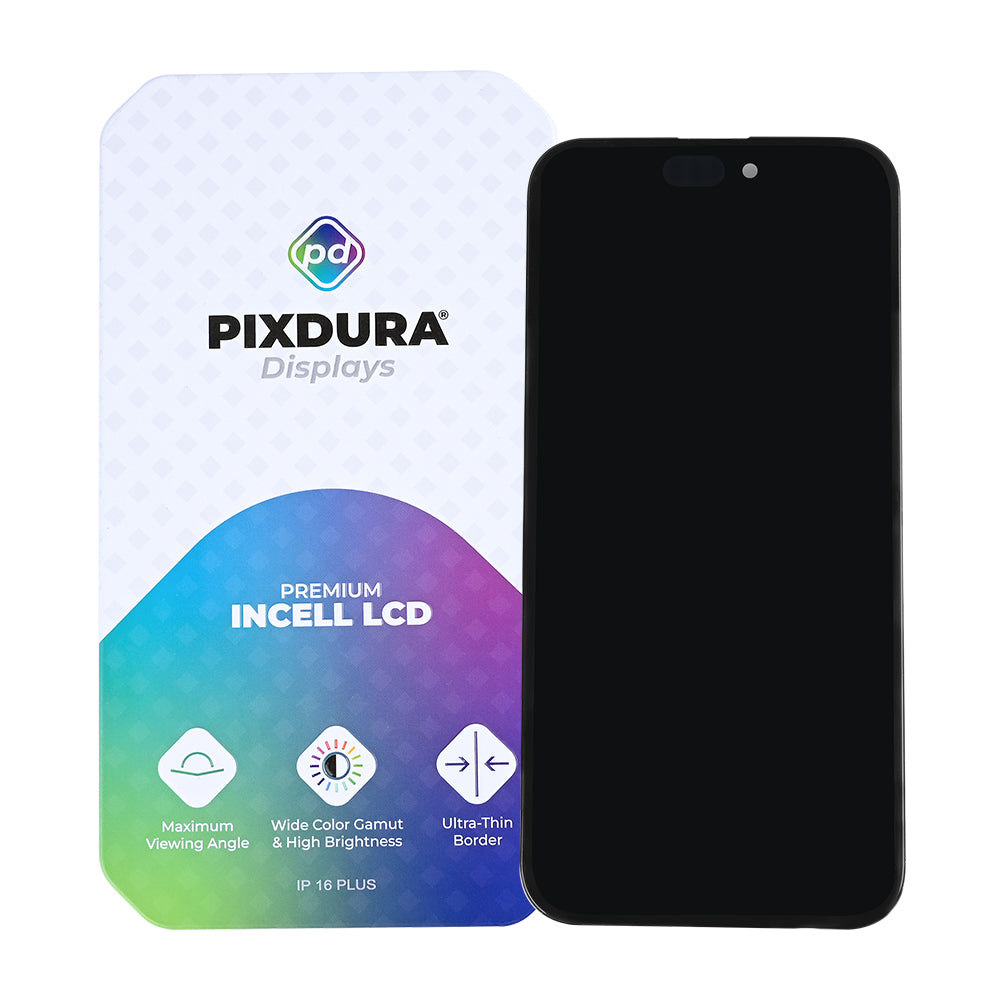 PIXDURA For iPhone 16 Plus Display And Digitizer In-Cell Premium (IC Removable)