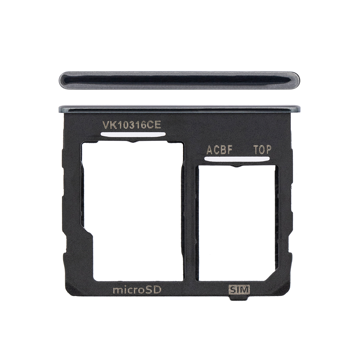 Samsung Galaxy A32 5G A326B Sim Card Holder Awesome Black OEM