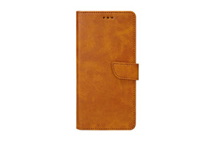 Rixus Bookcase For Samsung Galaxy S20 FE 4G Light Brown
