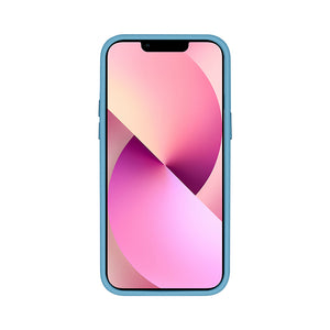 Rixus Classic 03 Case With MagSafe Compatible For Apple iPhone 12, 12 Pro Light Blue