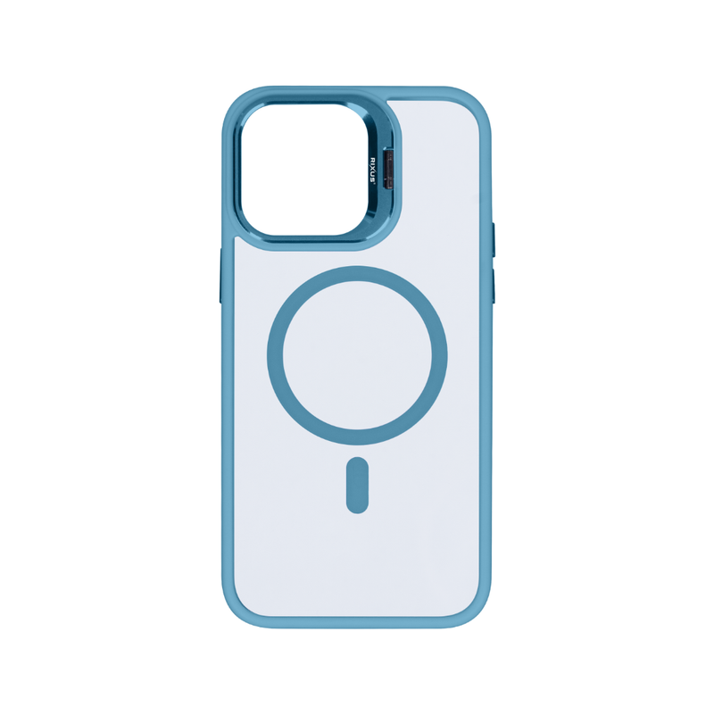Rixus Classic 03 Case With MagSafe For Apple iPhone 14 Light Blue