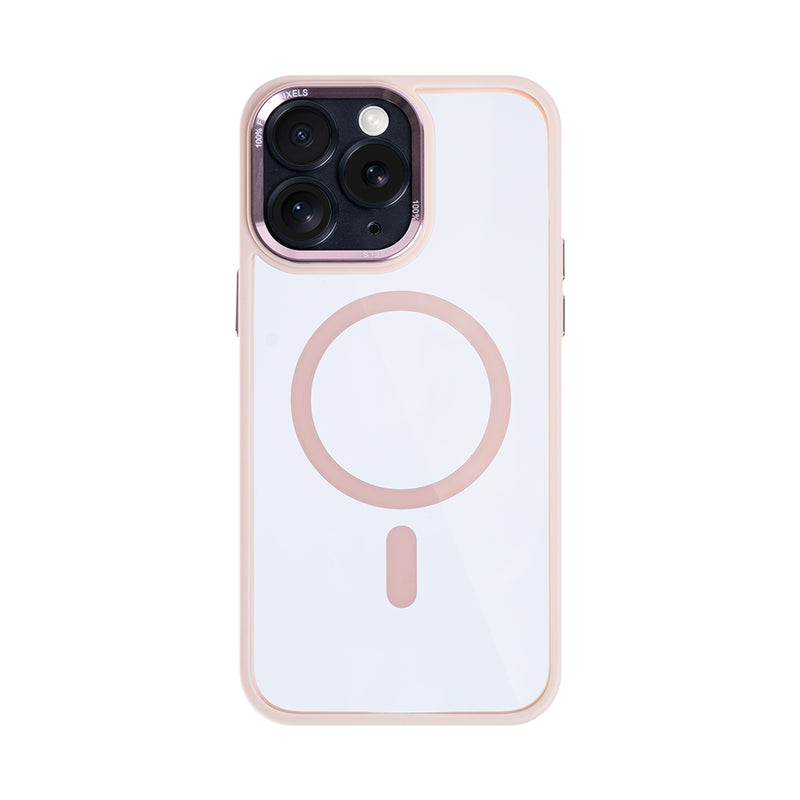 Rixus Classic 04 Case With MagSafe Compatible For Apple iPhone 11 Pro Pink