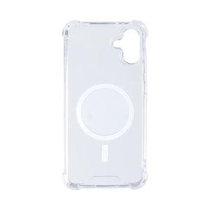 Rixus Anti-Burst Case With MagSafe For Samsung Galaxy A05 Transparent