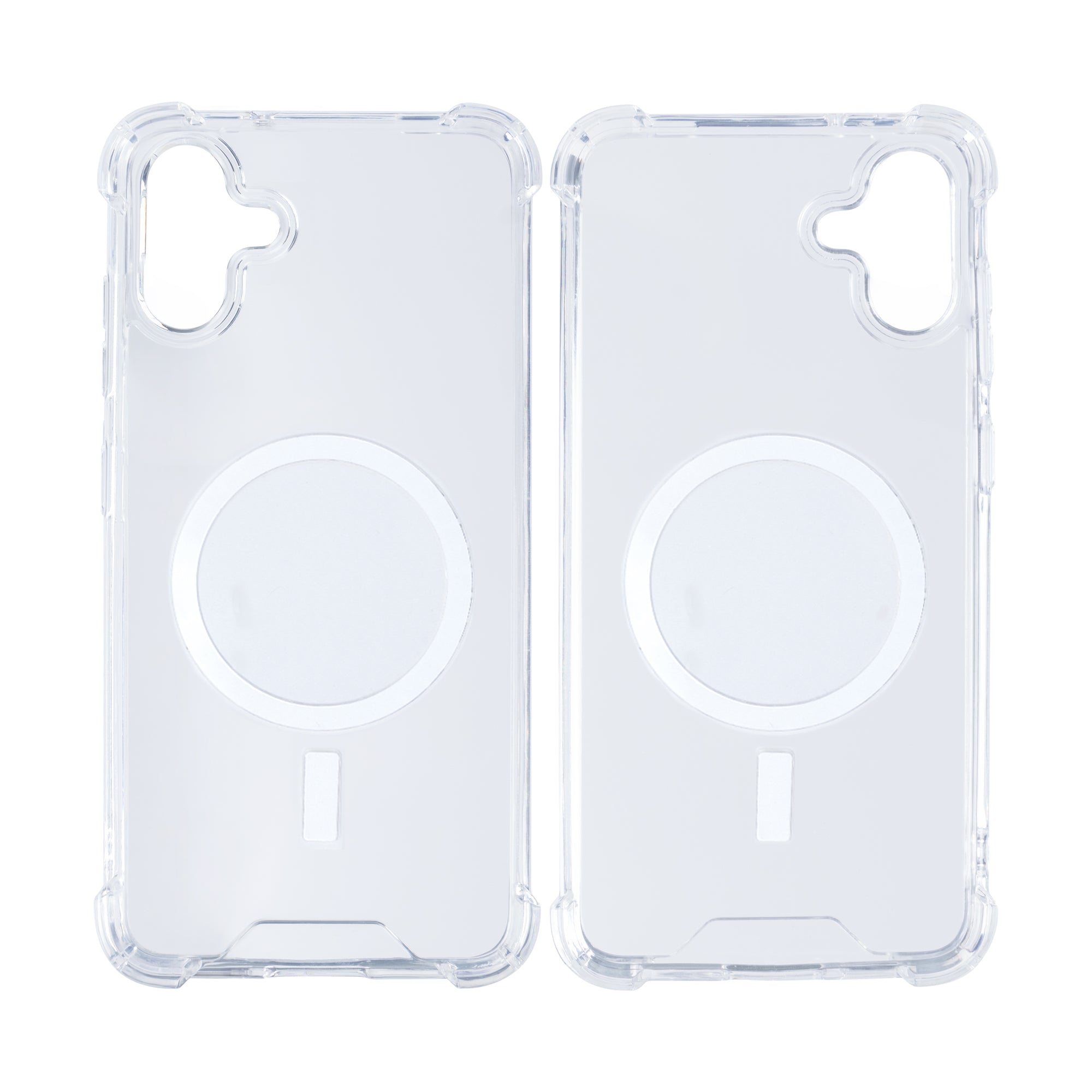 Rixus Anti-Burst Case With MagSafe For Samsung Galaxy A05 Transparent