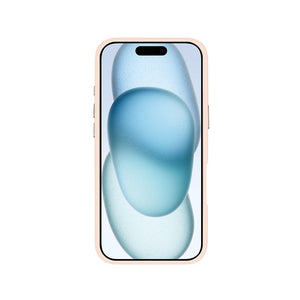 Rixus Classic 03 Case With MagSafe Compatible For Apple iPhone 16 Light Pink