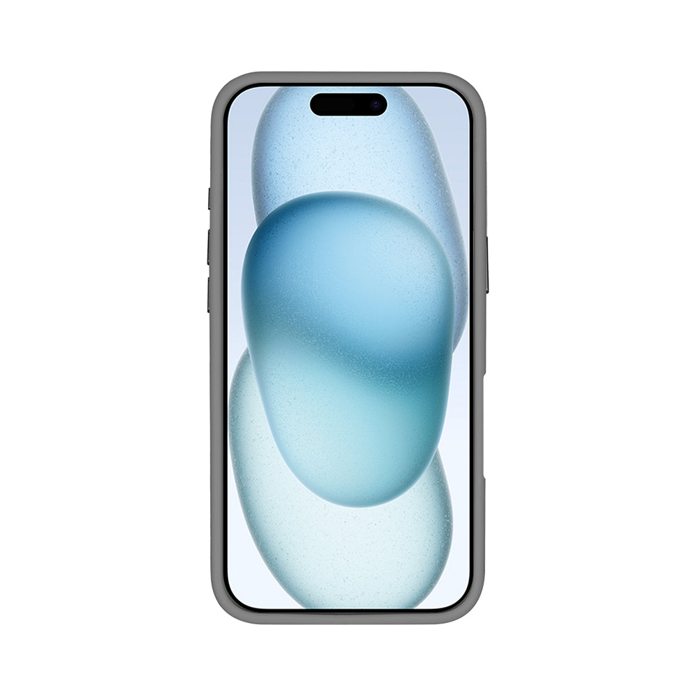 Rixus Classic 03 Case With MagSafe For Apple iPhone 16 Titanium Grey