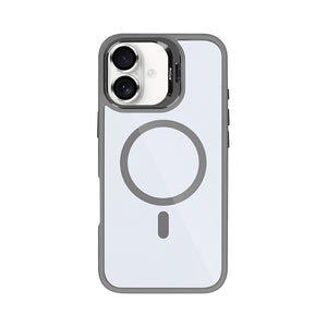 Rixus Classic 03 Case With MagSafe For Apple iPhone 16 Titanium Grey