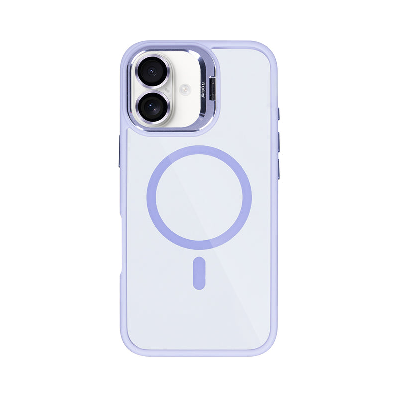 Rixus Classic 03 Case With MagSafe For Apple iPhone 16 Plus Light Purple