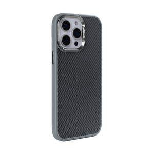Rixus Mag Carbon With MagSafe For Apple iPhone 15 Pro Max Titanium Grey