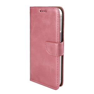 Rixus Bookcase For Apple iPhone 16e, 17e Pink