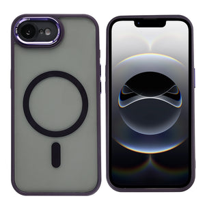 Rixus Classic 04 Case With MagSafe For Apple iPhone 16e Purple