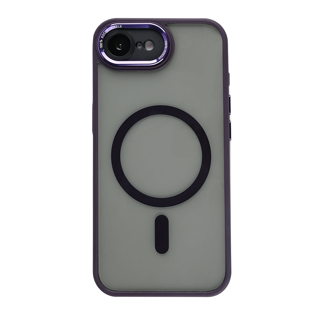 Rixus Classic 04 Case With MagSafe For Apple iPhone 16e Purple