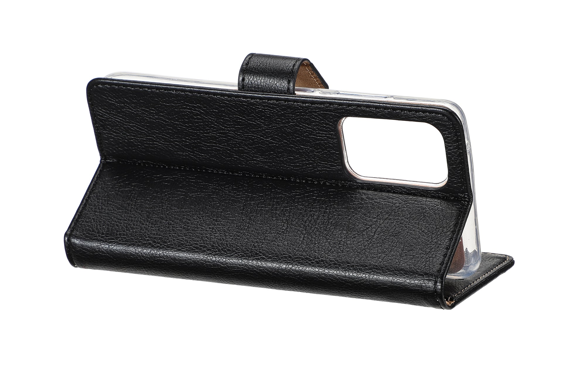 Rixus Bookcase For Apple iPhone 13 Mini Black