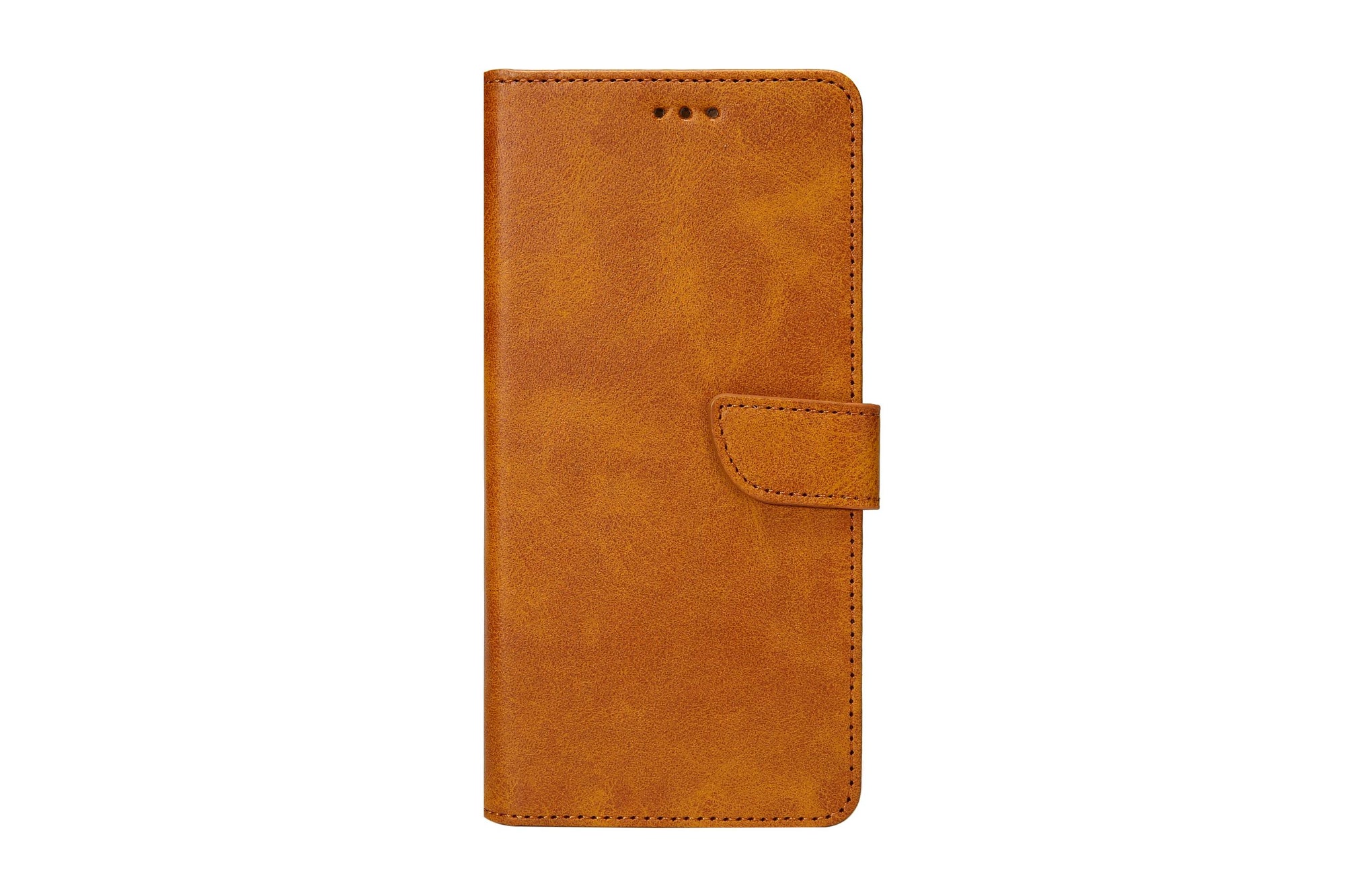 Rixus Bookcase For Apple iPhone 14 Light Brown