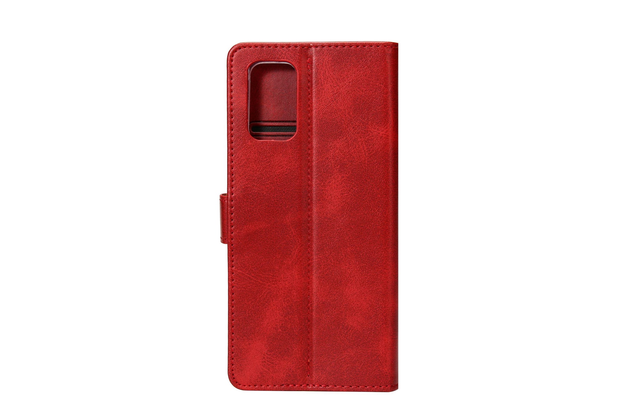 Rixus Bookcase For Apple iPhone 14 Pro Max Dark Red
