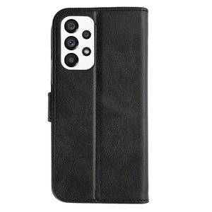 Rixus Bookcase For Samsung Galaxy A53 5G Black