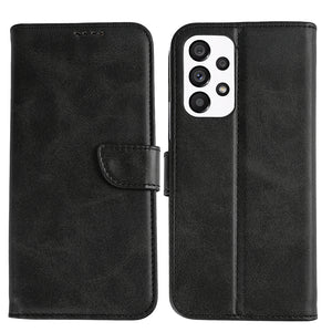 Rixus Bookcase For Samsung Galaxy A53 5G Black