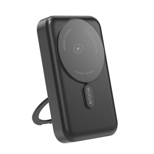 Rixus RXPB71B MagSafe Powerbank 10000mAh With Foldable Stand Black