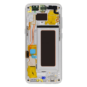 Samsung Galaxy S8 G950F Display And Digitizer With Frame Silver Service Pack